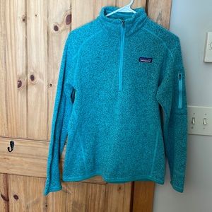 Patagonia Women’s Better Sweater 1/4 Zip Fleece Pullover Size M